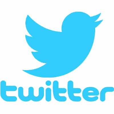 Logo de Twitter. La red social donde se pueden hacer tweets.