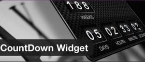 Plugin Countdown o Cuenta atrás para WordPress