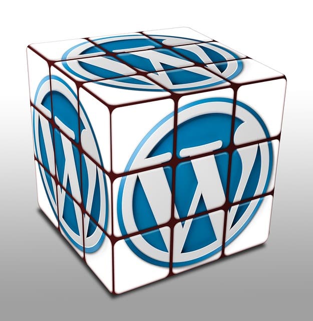 Diseño profesional y mantenimiento de WordPress. Cubo de Rubbick con WordPress