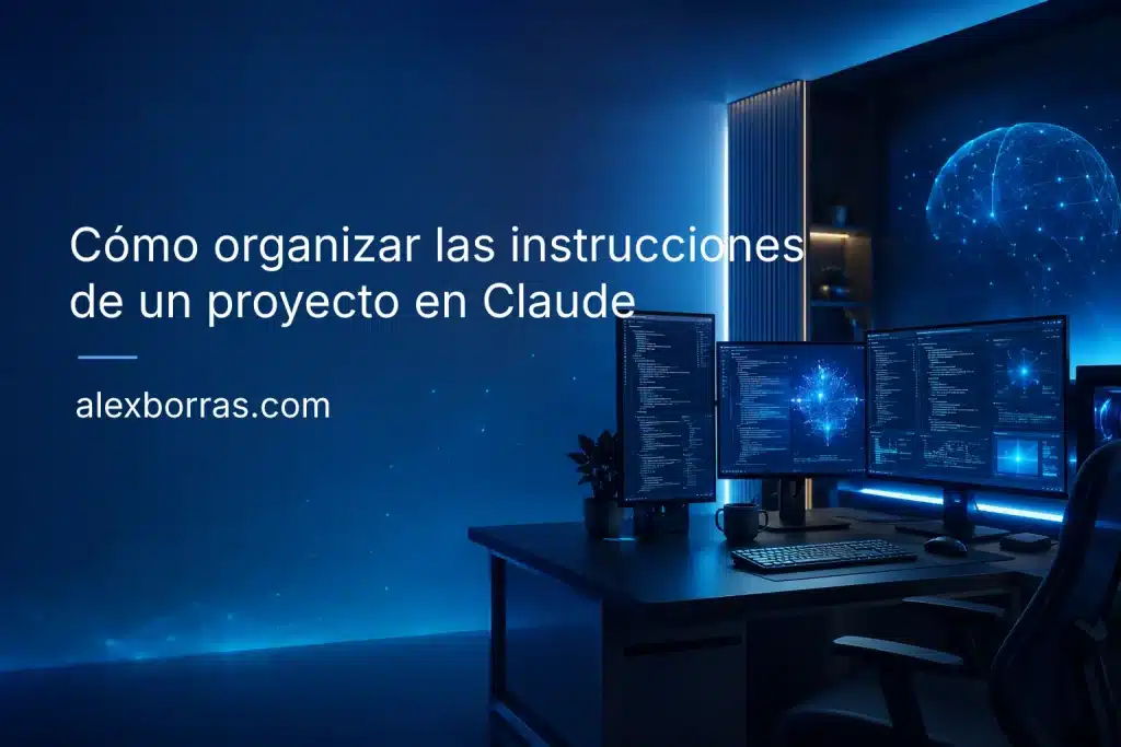 Cómo organizar las instrucciones de un proyecto en Claude. IA