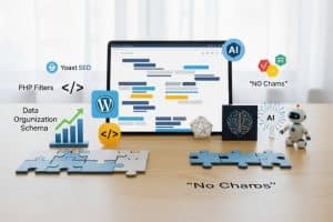 Datos estructurados en WordPress sin caos: Yoast, filtros PHP y la IA como copiloto